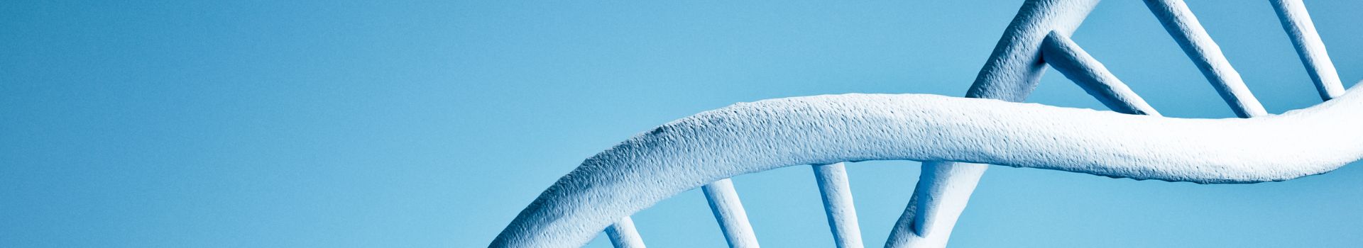 white dna strand on right with PA and Odyssey logos on left on light blue background