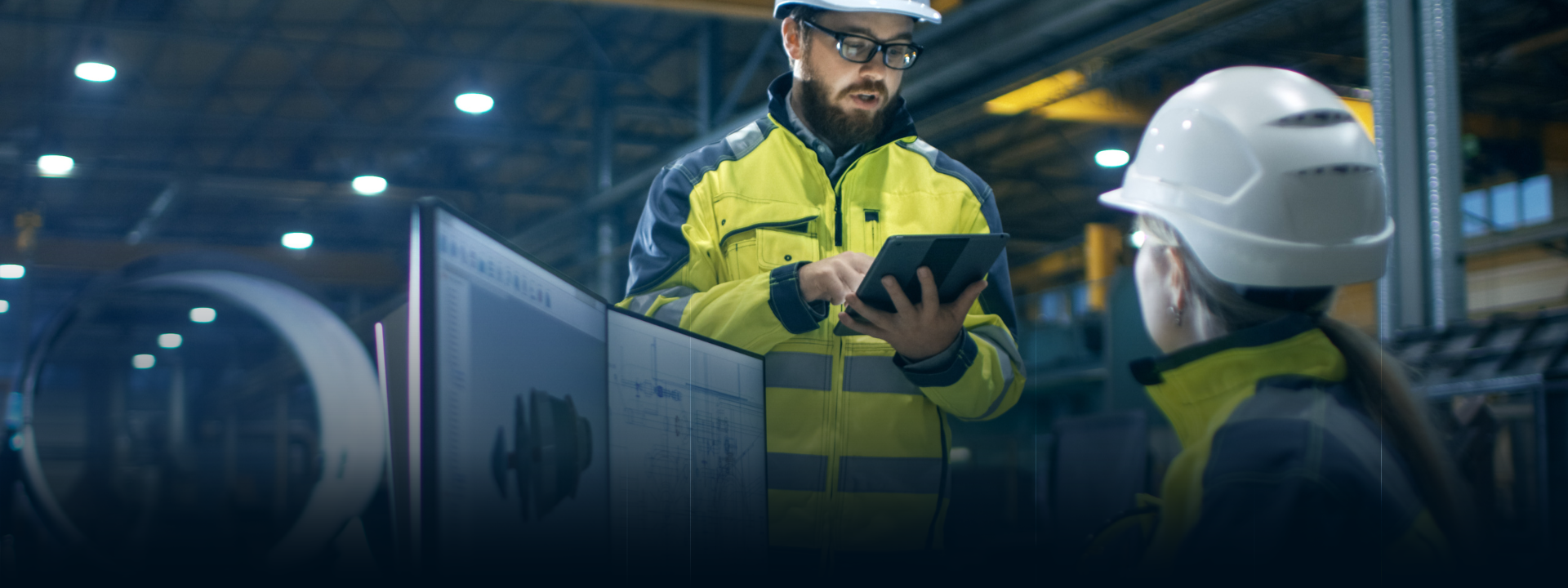 SAAP Manufacturing manager at work